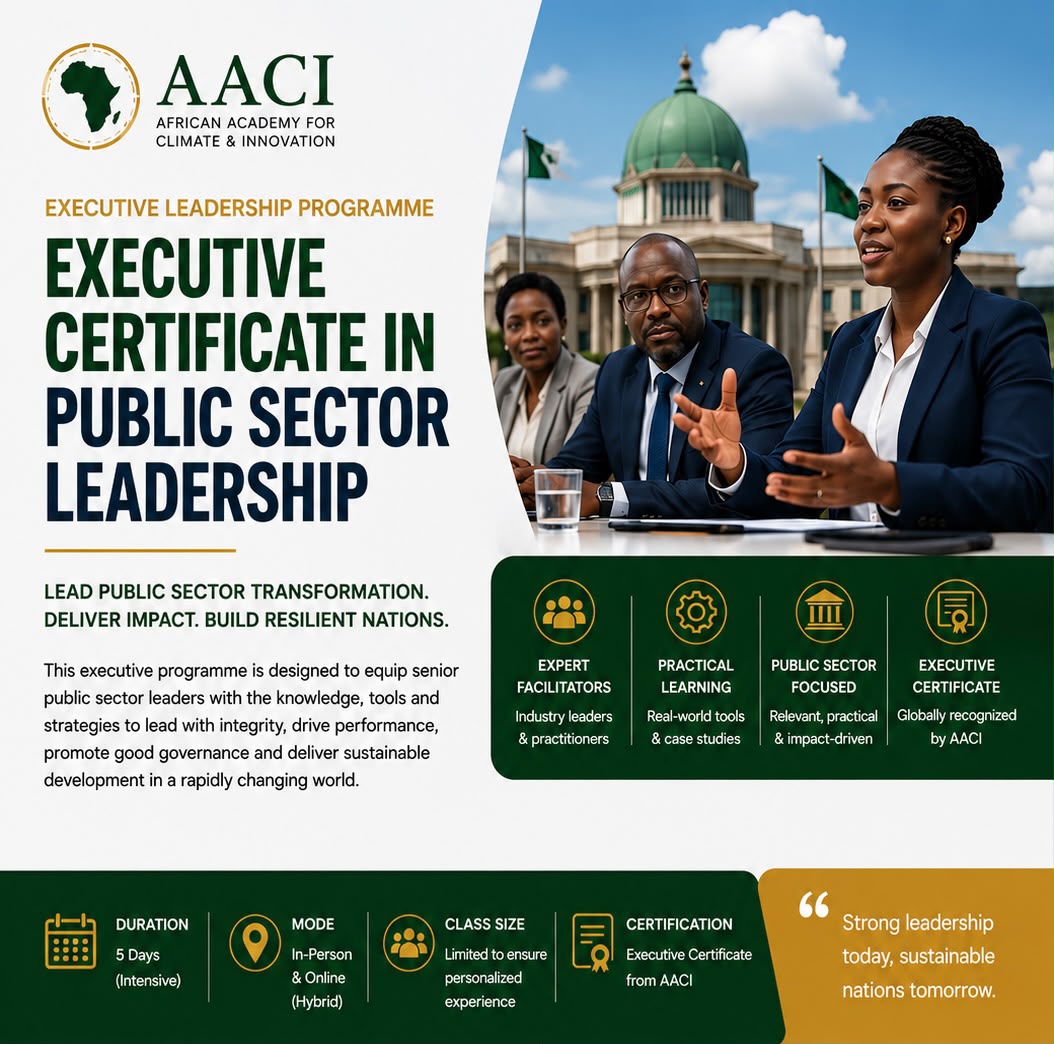 Executive Certificate In Public Sector Leadership